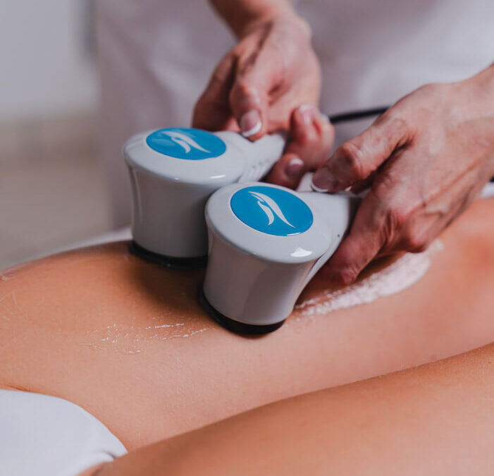 Trattamento corpo 4Shape+ con manipoli su gamba e gluteo